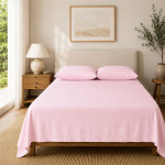 Taies d'oreiller percale 80 fils coton peigné x2 | Faitonlit