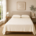 Taies d'oreiller percale 80 fils coton peigné x2 | Faitonlit