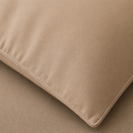 Taies d'oreiller percale 80 fils coton peigné x2 | Faitonlit