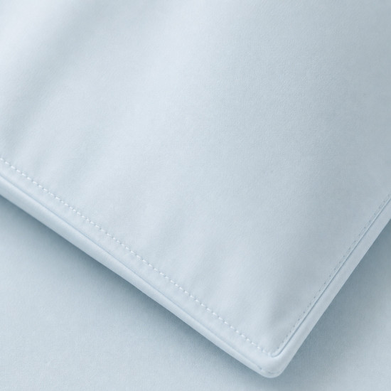Taies d'oreiller percale 80 fils coton peigné x2 | Faitonlit