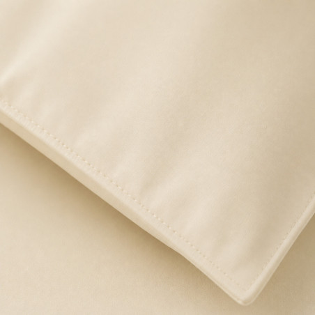 Taies d'oreiller percale 80 fils coton peigné x2 | Faitonlit