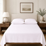 Drap plat satin de coton 200 fils premium | Faitonlit