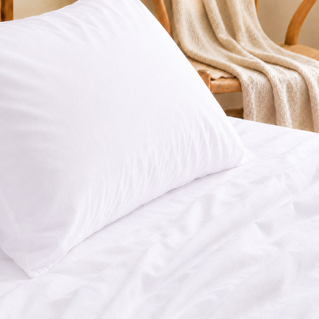Taies d'oreiller satin de coton 200 fils x2 | Faitonlit
