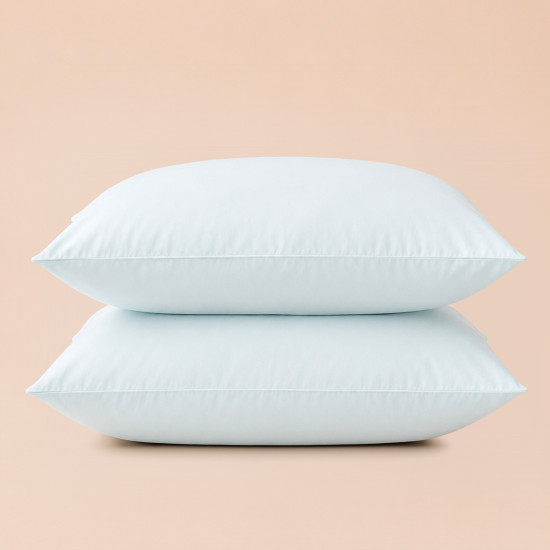Taies d'oreiller satin de coton 200 fils x2 | Faitonlit
