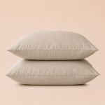 Taies d'oreiller satin de coton 200 fils x2 | Faitonlit
