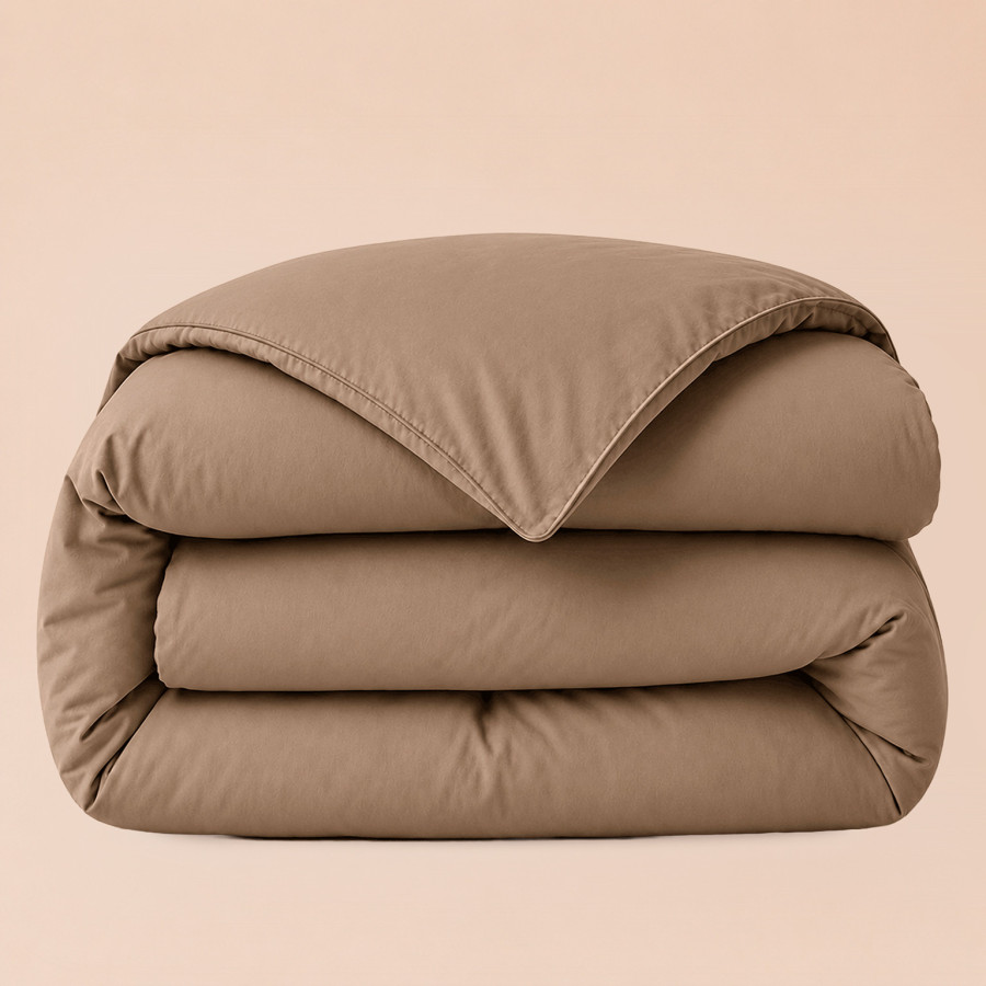 Housse de couette percale 80 fils coton peigné | Faitonlit