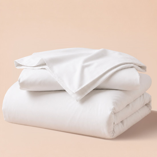 House de couette percale 200 fils premium coton peigné | Faitonlit