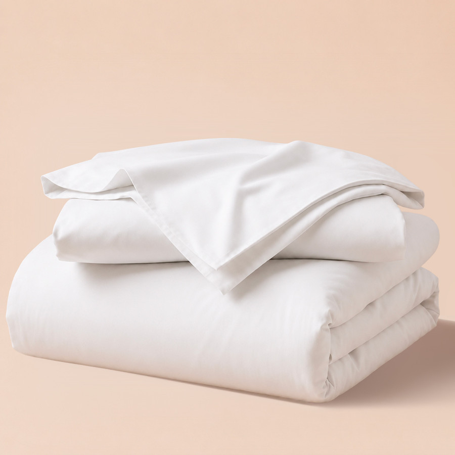 House de couette percale 200 fils premium coton peigné | Faitonlit