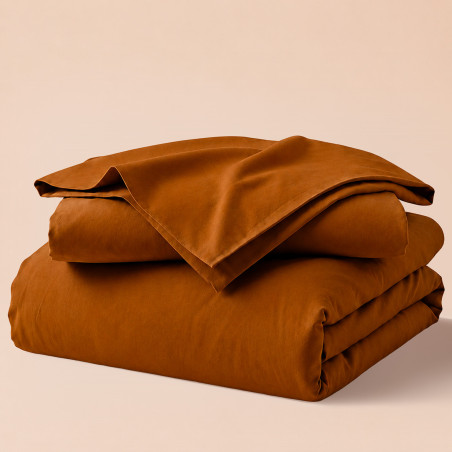 House de couette percale 200 fils premium coton peigné | Faitonlit