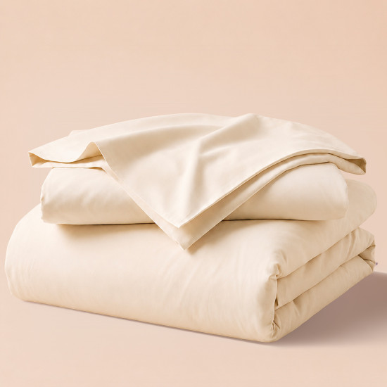 House de couette percale 200 fils premium coton peigné | Faitonlit