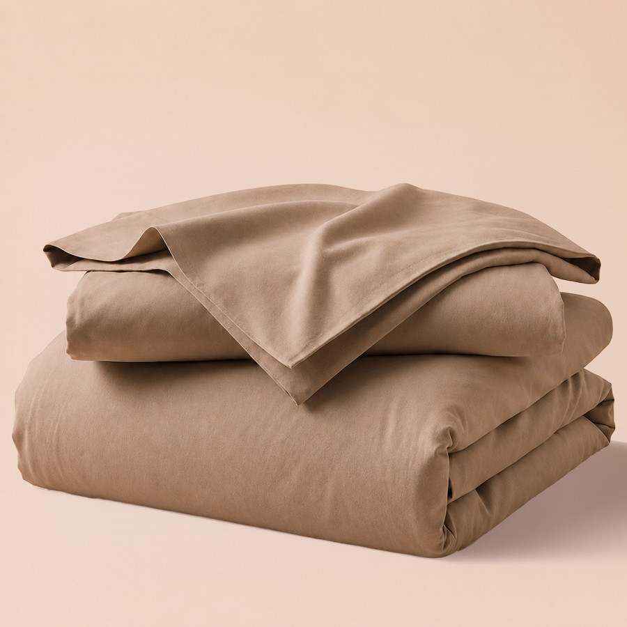 House de couette percale 200 fils premium coton peigné | Faitonlit