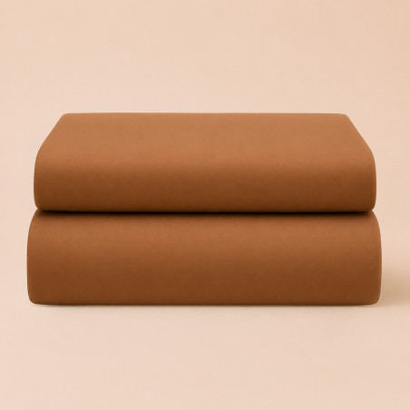 Drap plat satin de coton 200 fils premium | Faitonlit
