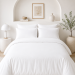 House de couette percale 200 fils premium coton peigné | Faitonlit