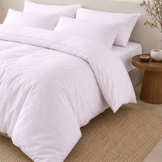 House de couette percale 200 fils premium coton peigné | Faitonlit
