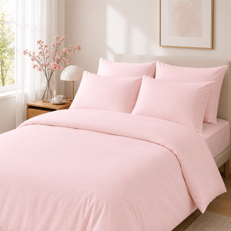 House de couette percale 200 fils premium coton peigné | Faitonlit
