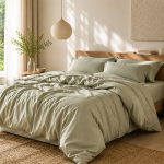 House de couette percale 200 fils premium coton peigné | Faitonlit