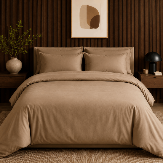 House de couette percale 200 fils premium coton peigné | Faitonlit