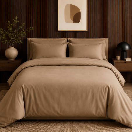 House de couette percale 200 fils premium coton peigné | Faitonlit