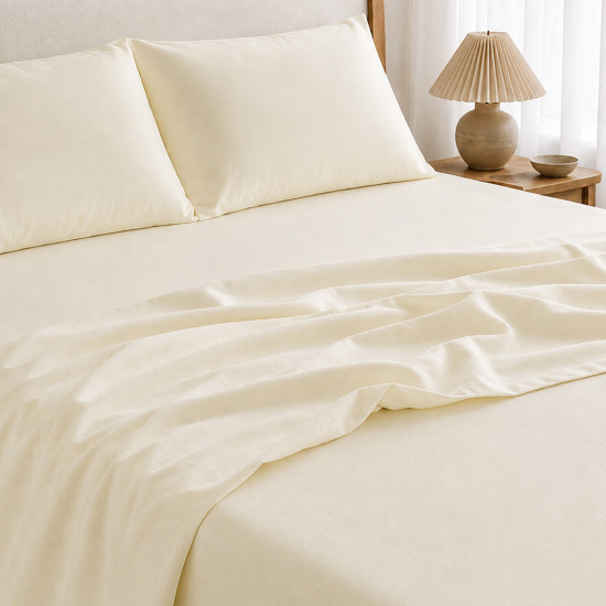 Drap housse satin de coton 200 fils premium | Faitonlit