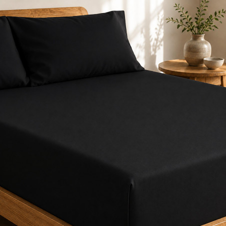 Drap housse satin de coton 200 fils premium | Faitonlit
