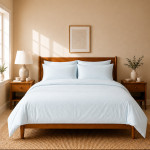 Taies d'oreiller satin de coton 200 fils x2 | Faitonlit