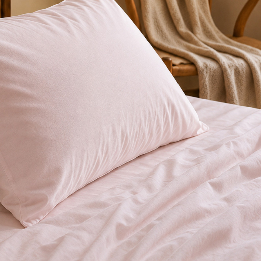 Taies d'oreiller satin de coton 200 fils x2 | Faitonlit