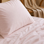 Taies d'oreiller satin de coton 200 fils x2 | Faitonlit