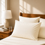 Taies d'oreiller satin de coton 200 fils x2 | Faitonlit