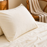 Taies d'oreiller satin de coton 200 fils x2 | Faitonlit