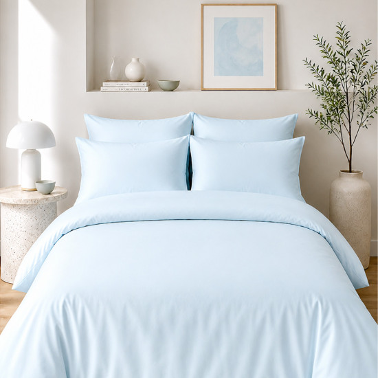 Housse de couette percale 80 fils coton peigné | Faitonlit