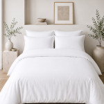 Housse de couette percale 80 fils coton peigné | Faitonlit