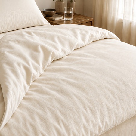 Housse de couette percale 80 fils coton peigné | Faitonlit
