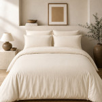 Housse de couette percale 80 fils coton peigné | Faitonlit