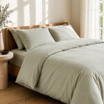 Housse de couette percale 80 fils coton peigné | Faitonlit