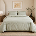 Housse de couette percale 80 fils coton peigné | Faitonlit
