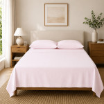 Taies d'oreiller percale 80 fils coton peigné x2 | Faitonlit